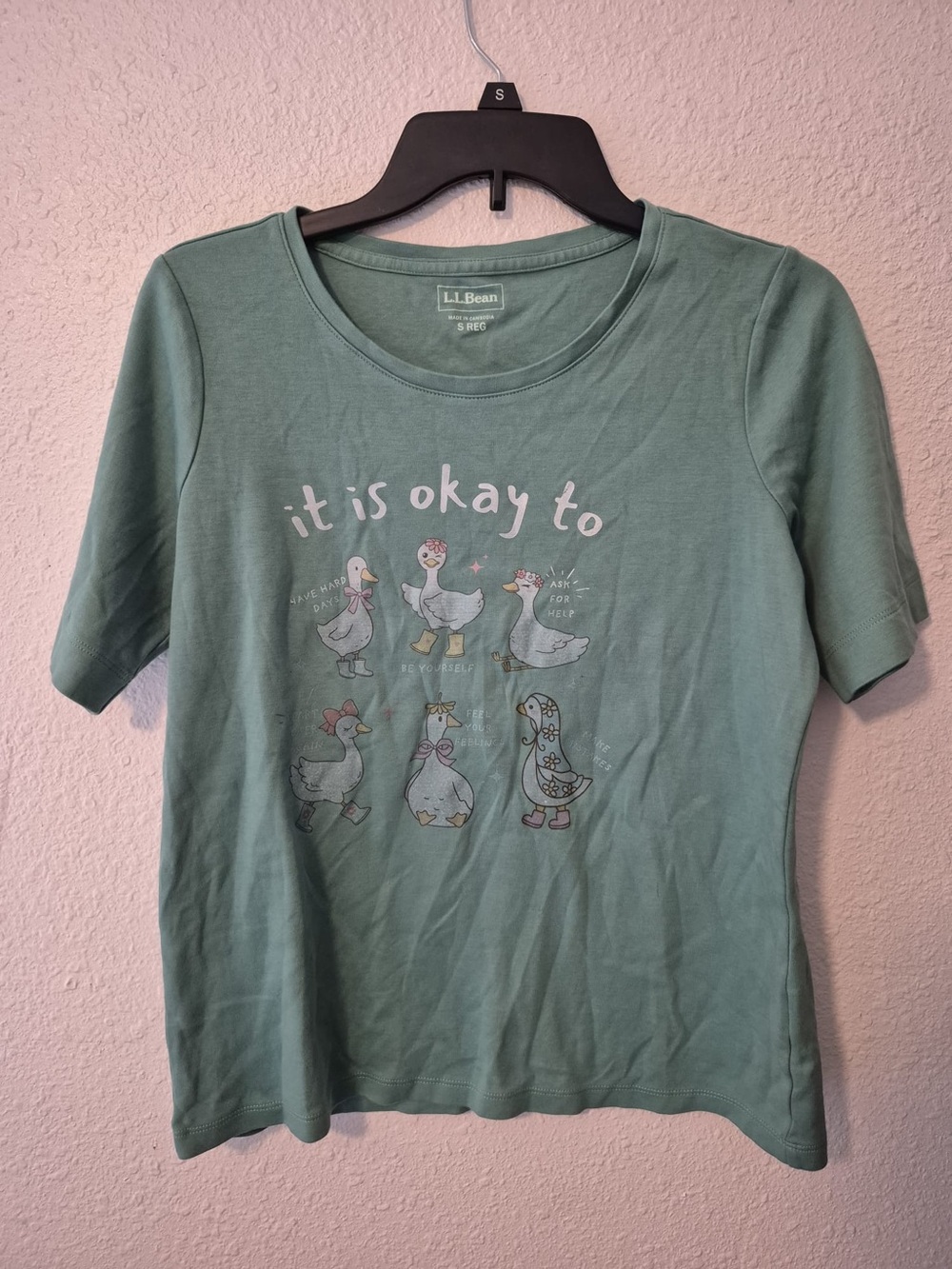 L.L.Bean T-shirt new without tags size small 100% cotton